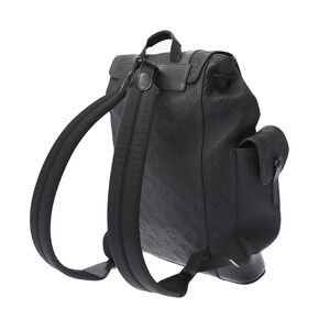 Louis Vuitton Monogram Taurillon Noir Leather Black Christopher Backpack